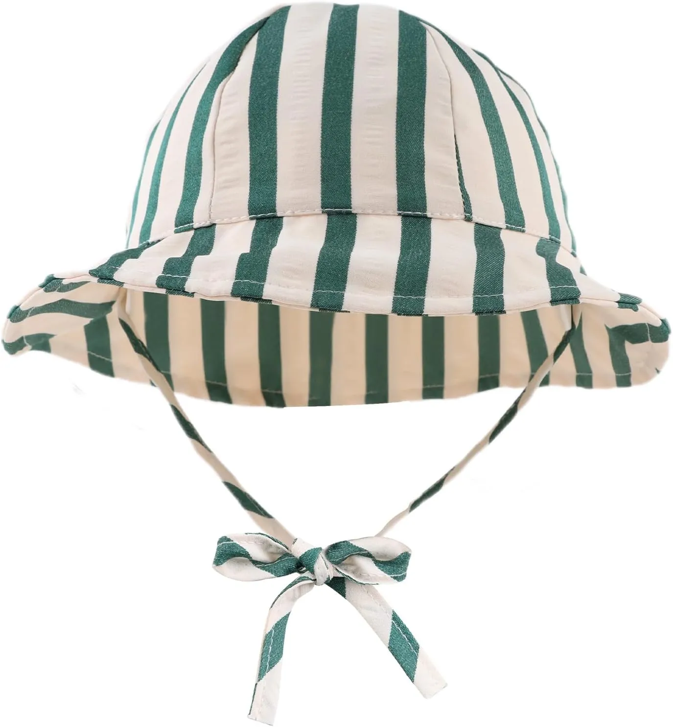 Baby Girl Sun Hat Infant Wide Brim Beach Hats Toddler Summer Bucket Hat Kids Outdoor Adjustable Hats