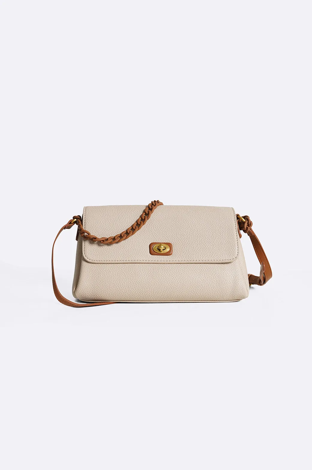 BagSaga Coffee Jamie Soft Shoulder Bag