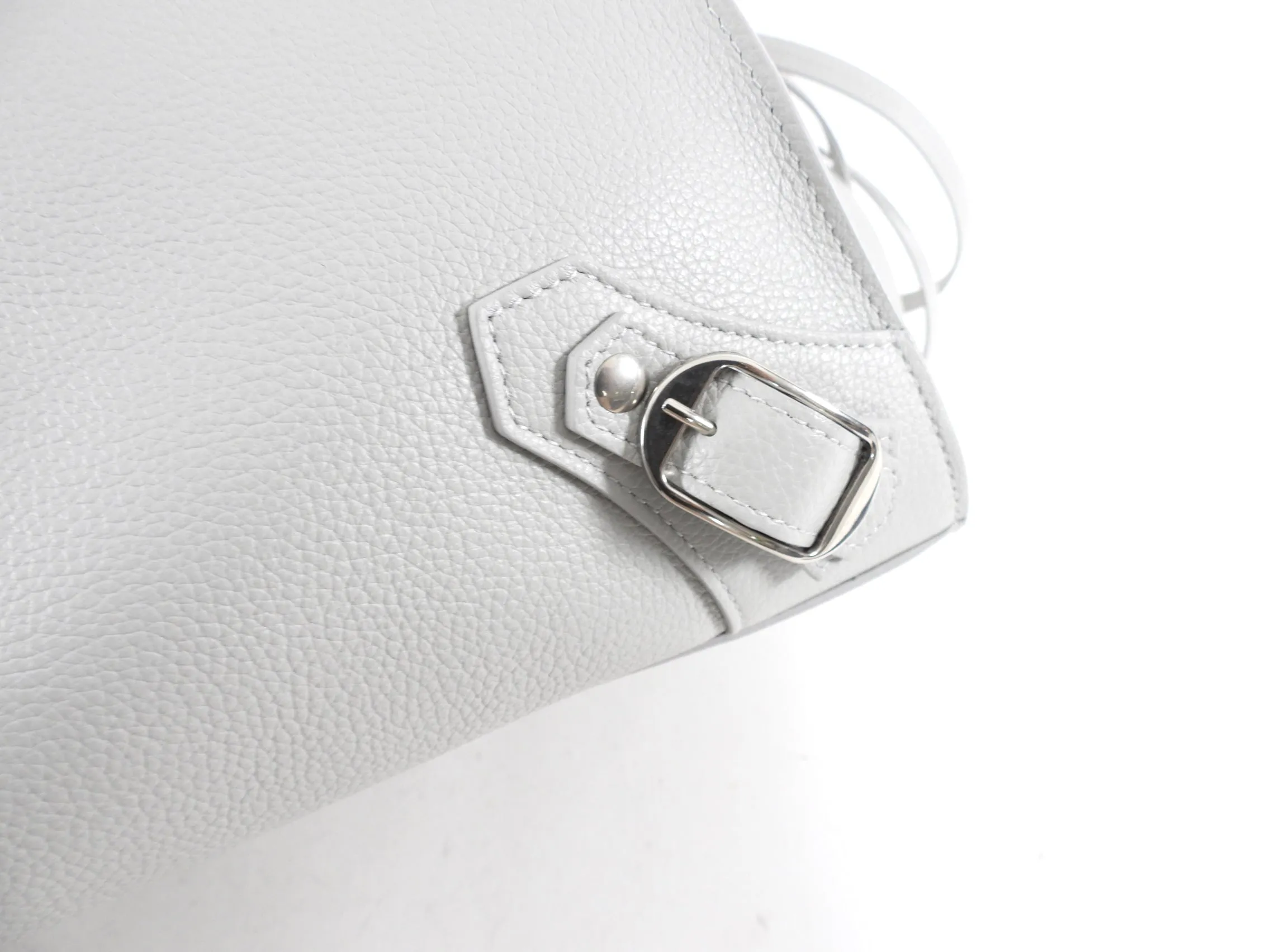 Balenciaga Large Dove Grey Leather Neo Classic Large City Travel Bag