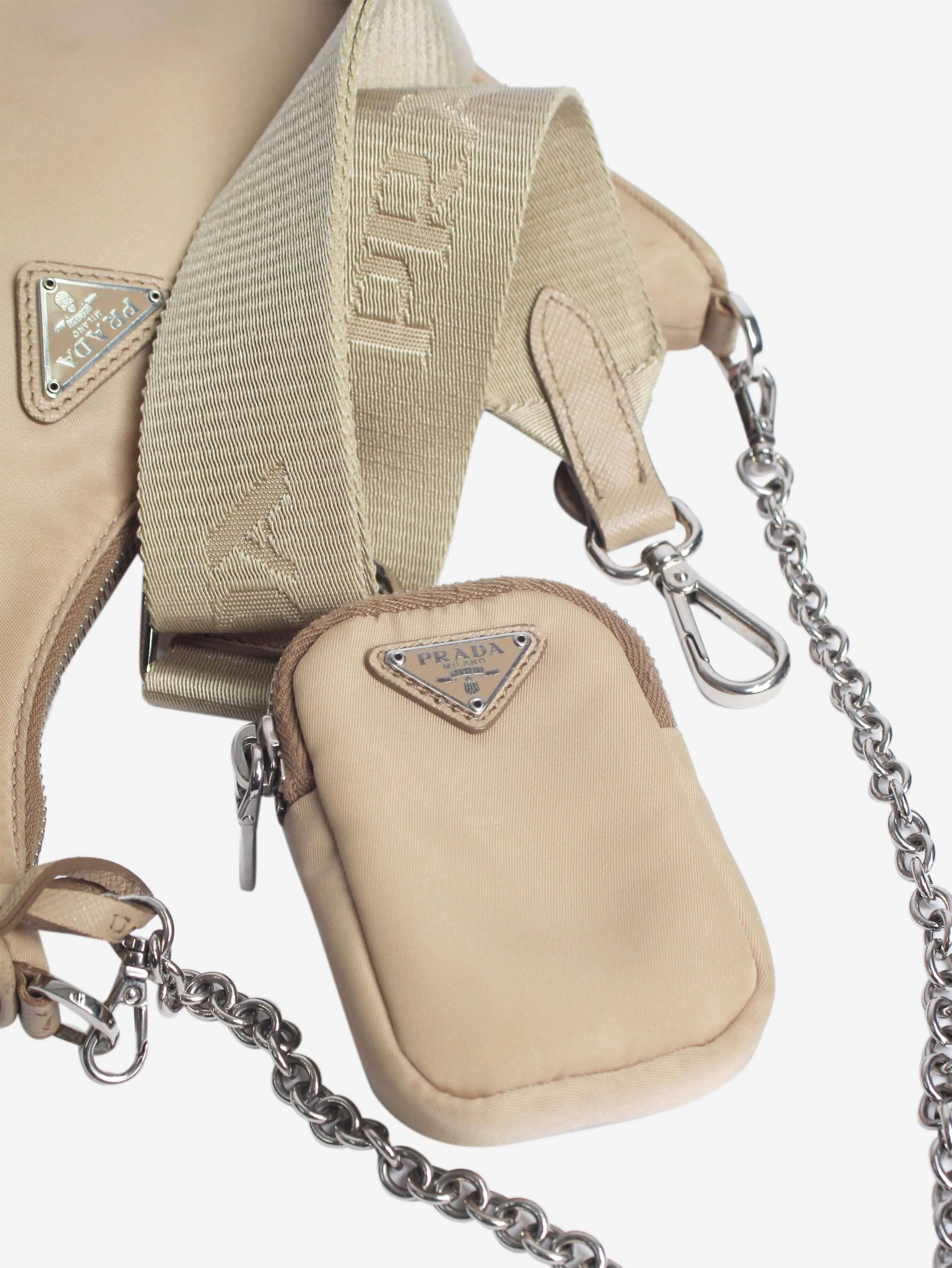 Blush Re-edition 2005 re-nylon shoulder bag