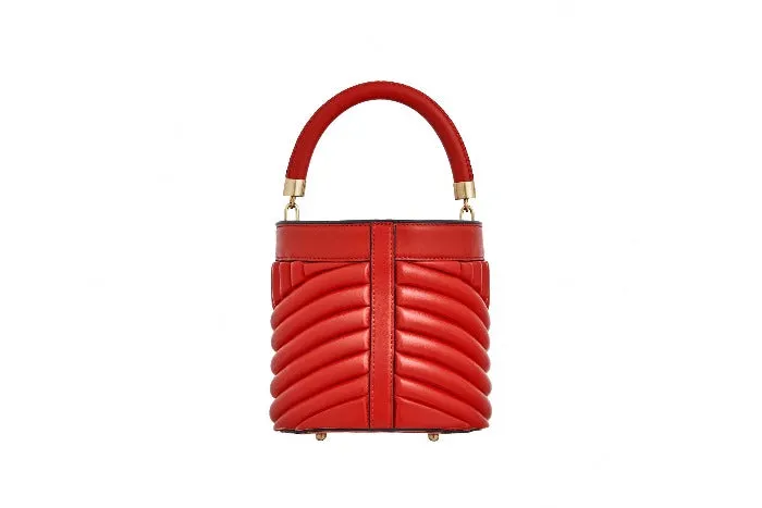 BUCKET BAG - Red