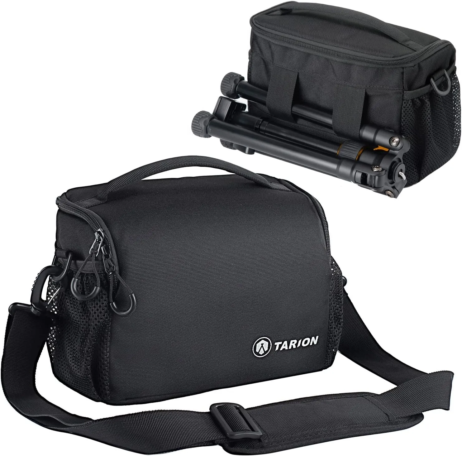 Camera Bag Case DSLR Messenger Bag Small Camera Bag DSLR Shoulder Bag Camera Satchel Bag Gadget Bag Crossbody Sling Bag Case for SLR Mirrorless Compact Cameras Street Photography TSB-S