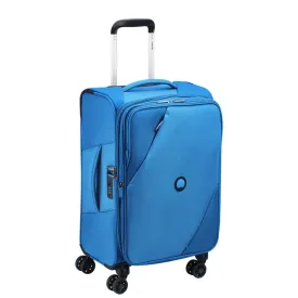 Delsey MARINGA 55cm Carry On Exp Softsided Luggage - Blue