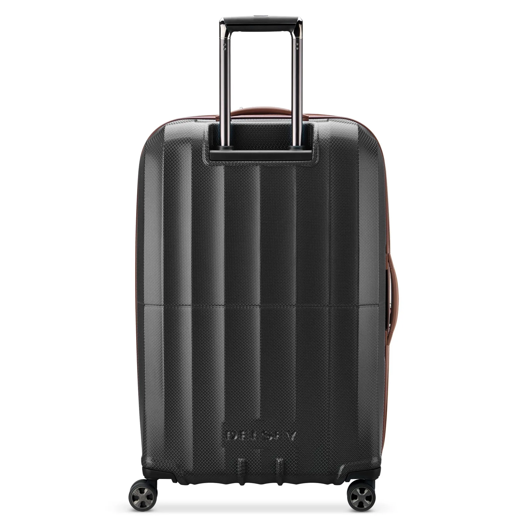 Delsey St Tropez Large Checked Expandable Spinner