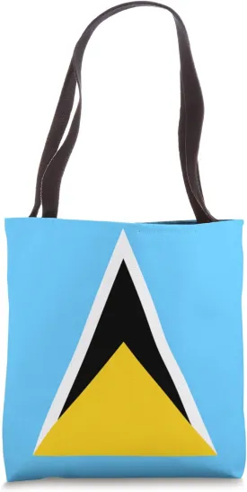 Flag of Saint Lucia Tote Bag