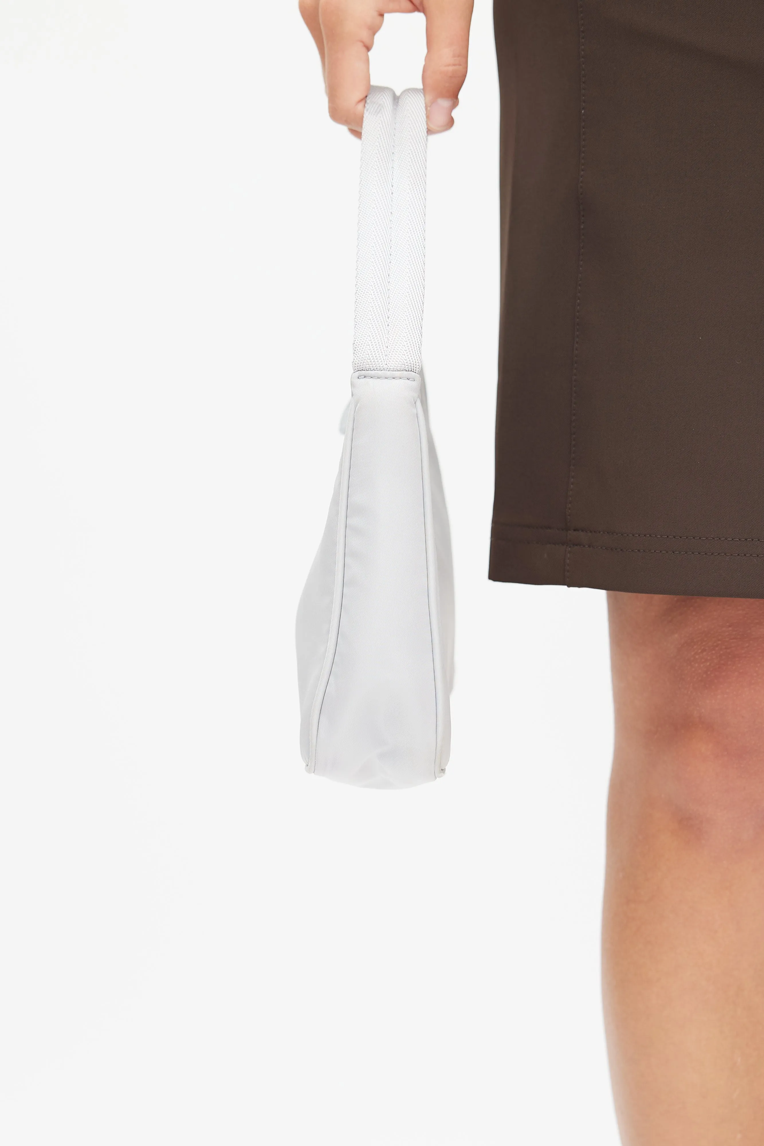 Grey Re-Nylon Re-Edition Bag