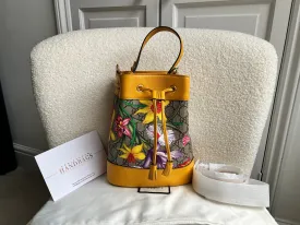 Gucci Yellow Flora Supreme Bucket Bag (RRP £1,280)