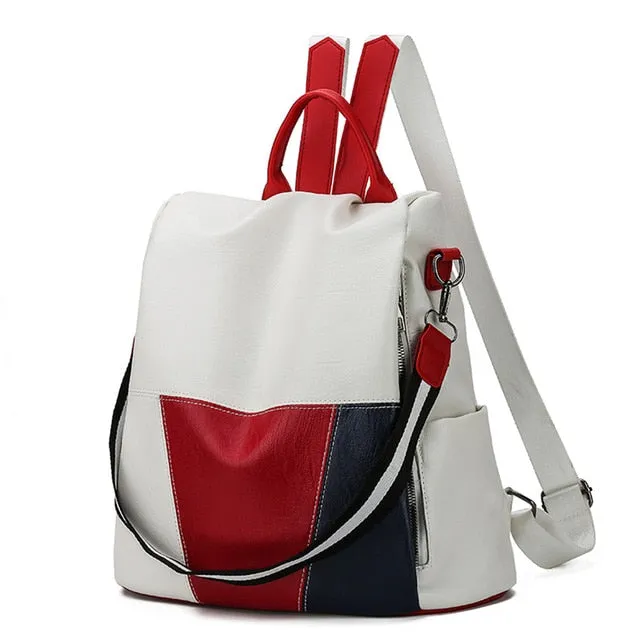 High Quality Anti-Theft  Leather  Bag
