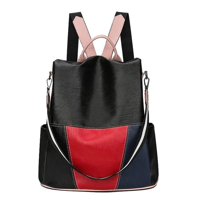 High Quality Anti-Theft  Leather  Bag