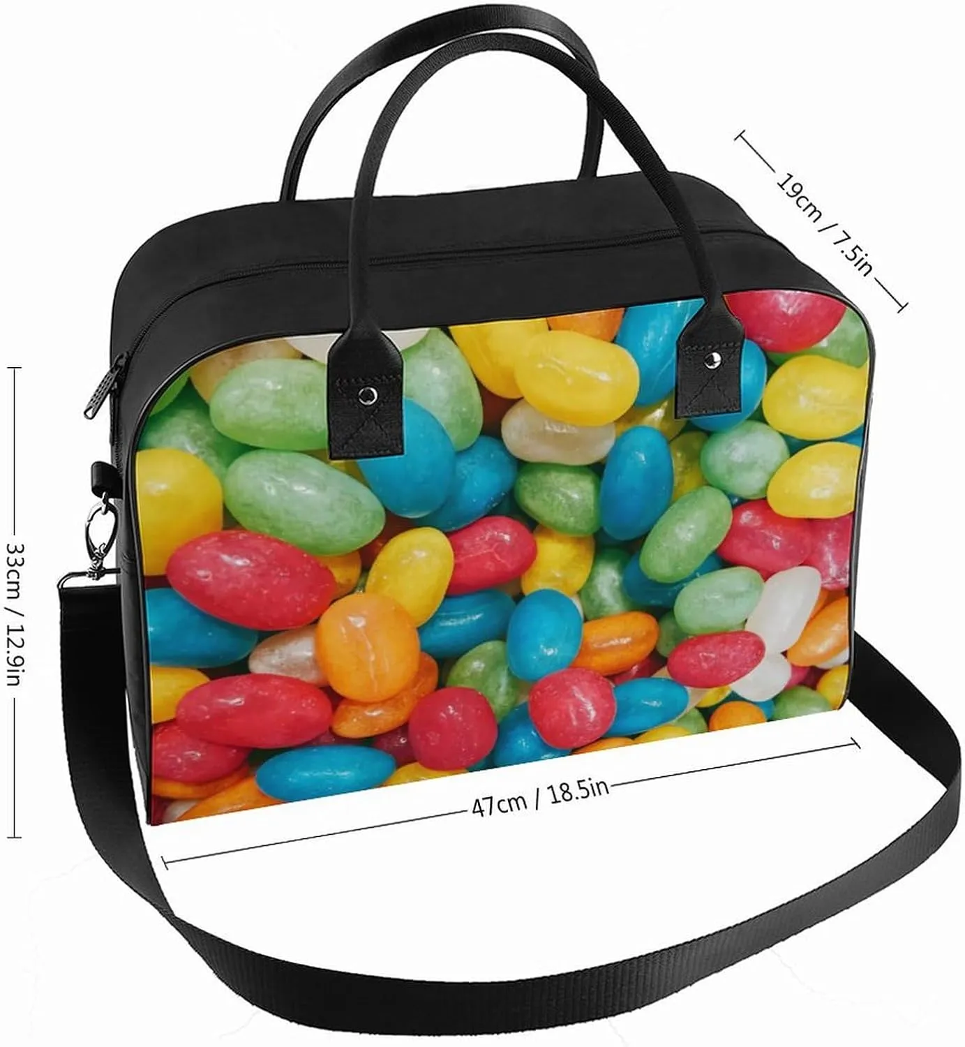 ISA IAH Travel Handbag with A Large Capacity Design That Can Be Reused