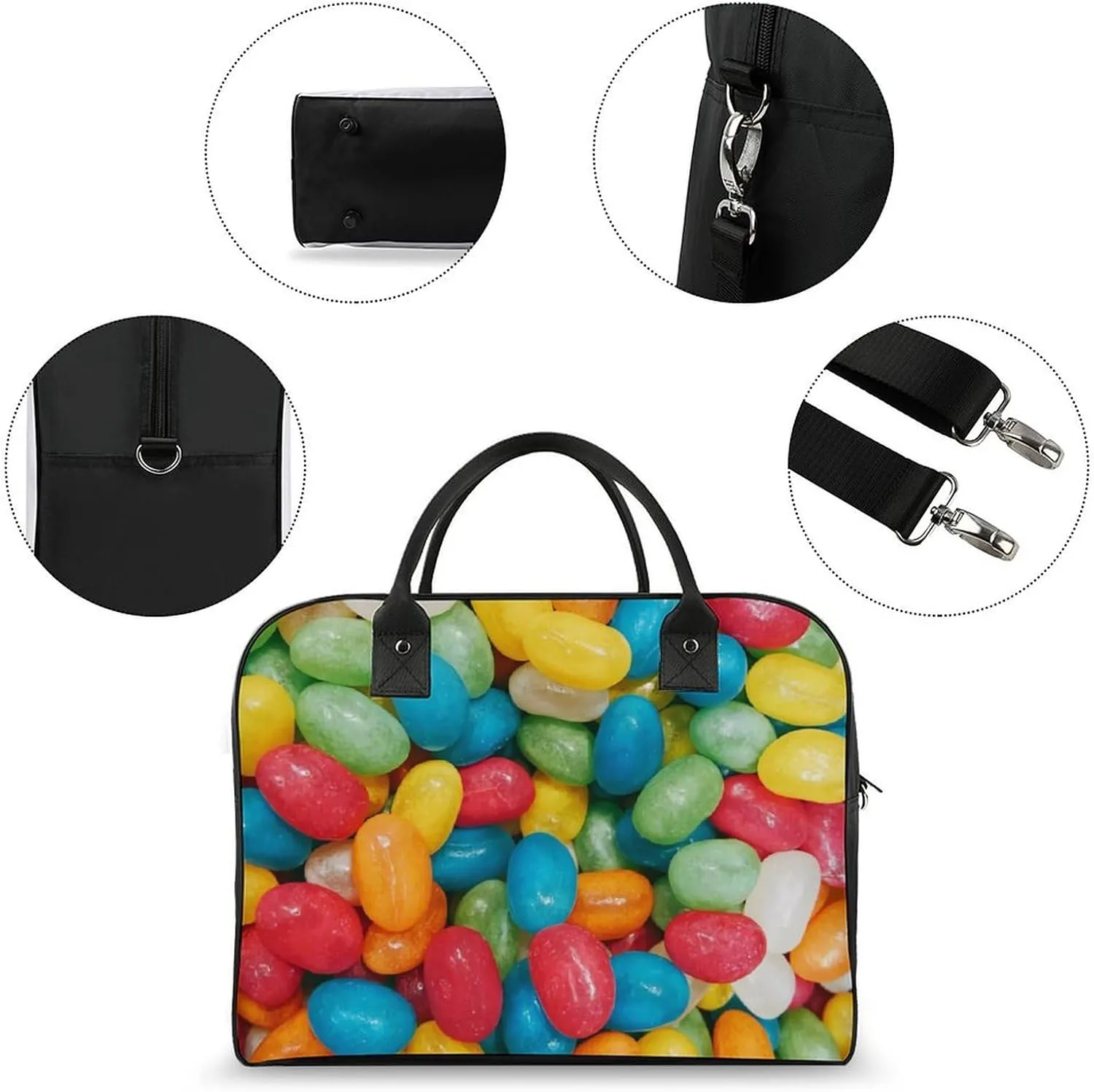 ISA IAH Travel Handbag with A Large Capacity Design That Can Be Reused