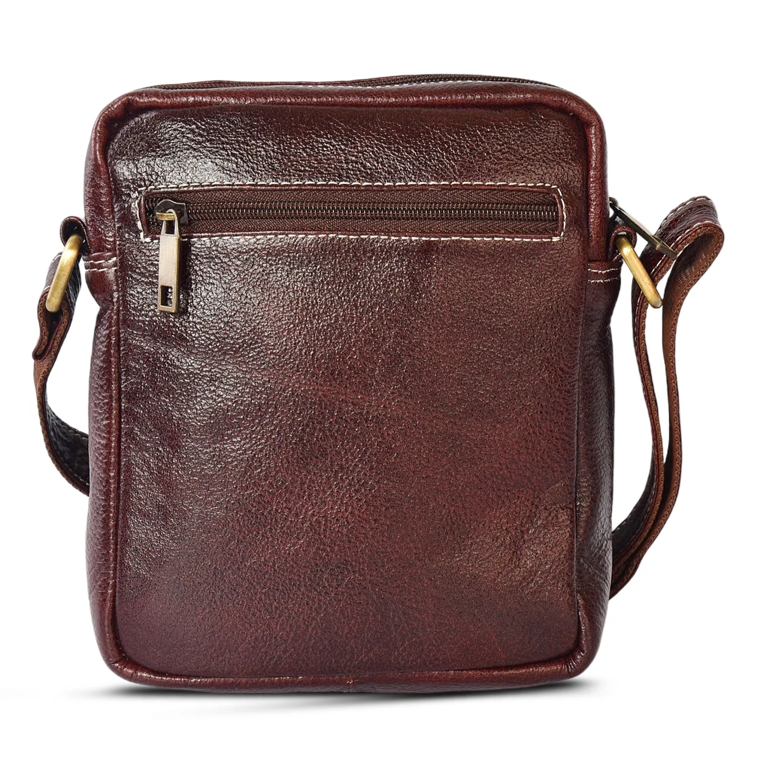 LEATHER SLING BAG 36814 (Brown)
