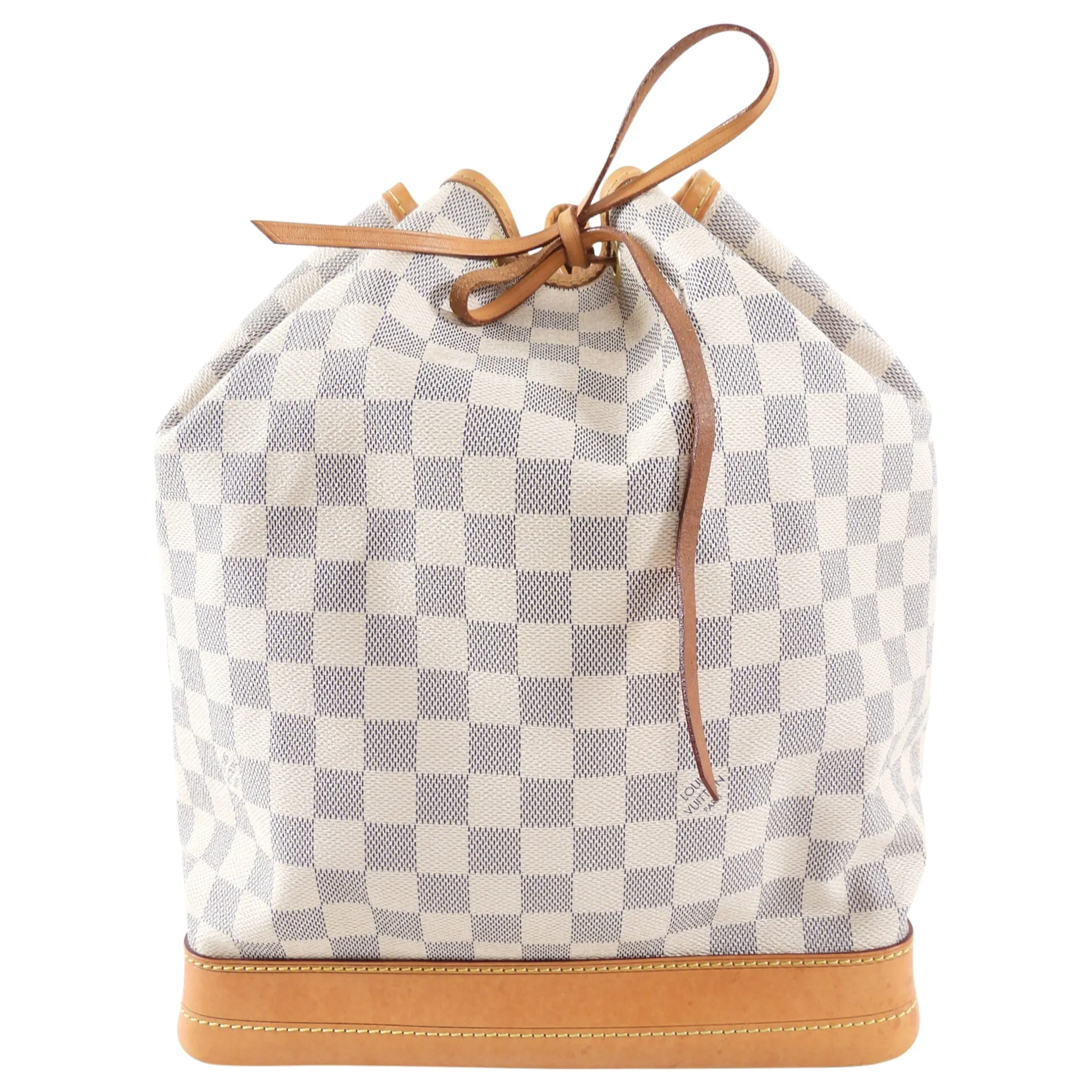 Louis Vuitton Damier Azur Noe GM Drawstring Bucket Bag