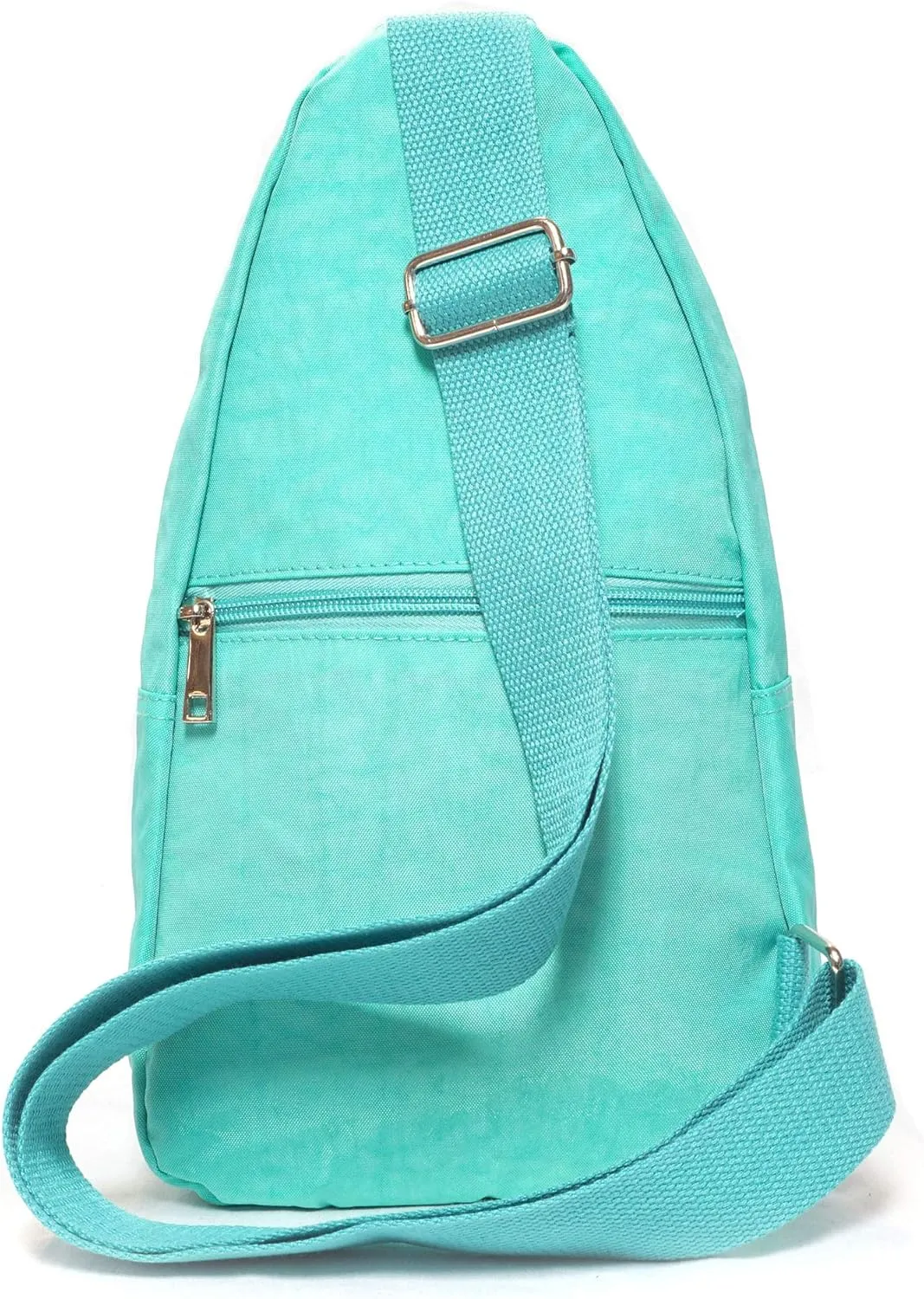 Malibu Washed Nylon Day Pack, Crossbody Bag, Travel Pack, Mint