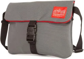 Manhattan Portage Jones Shoulder Bag (water resistant, men, women, thin, flap, buckle closure, shoulder strap)