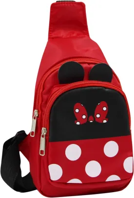 MINGSEECESS Women Cute Cartoon Fanny Pack 3D Mini Animal Shaped Chest Bag Crossbody Shoulder Bag for Girls