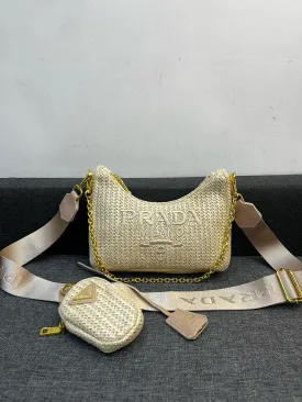 P Re-Edition Crochet Mini Bag