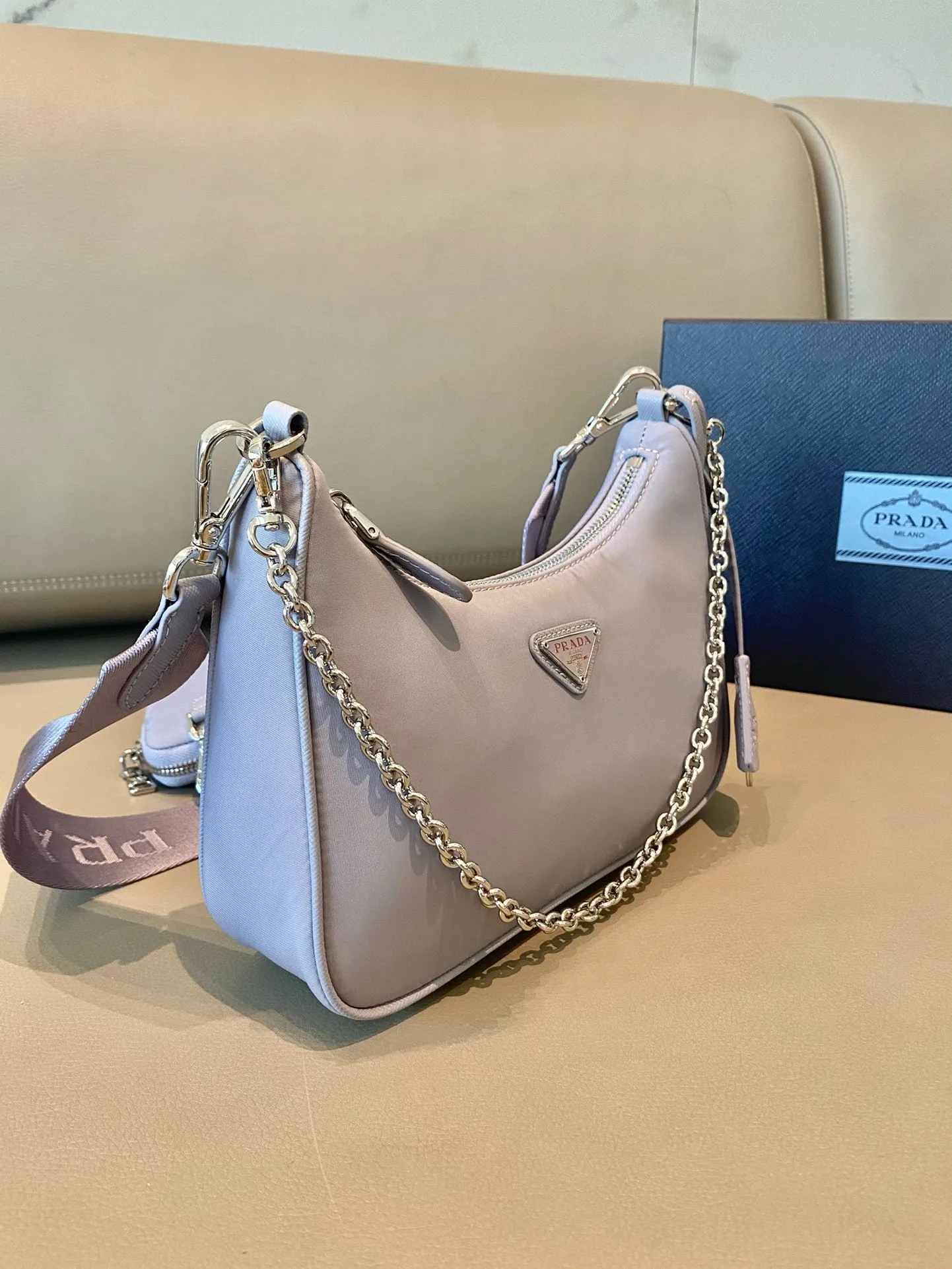 PD272 Prada Re-Edition 2005 Re-Nylon bag / 7.1x8.6x2.3inch