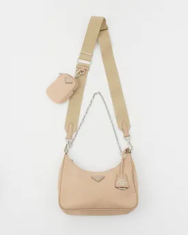 Prada Cameo Beige Re-Edition 2005 Re-Nylon bag