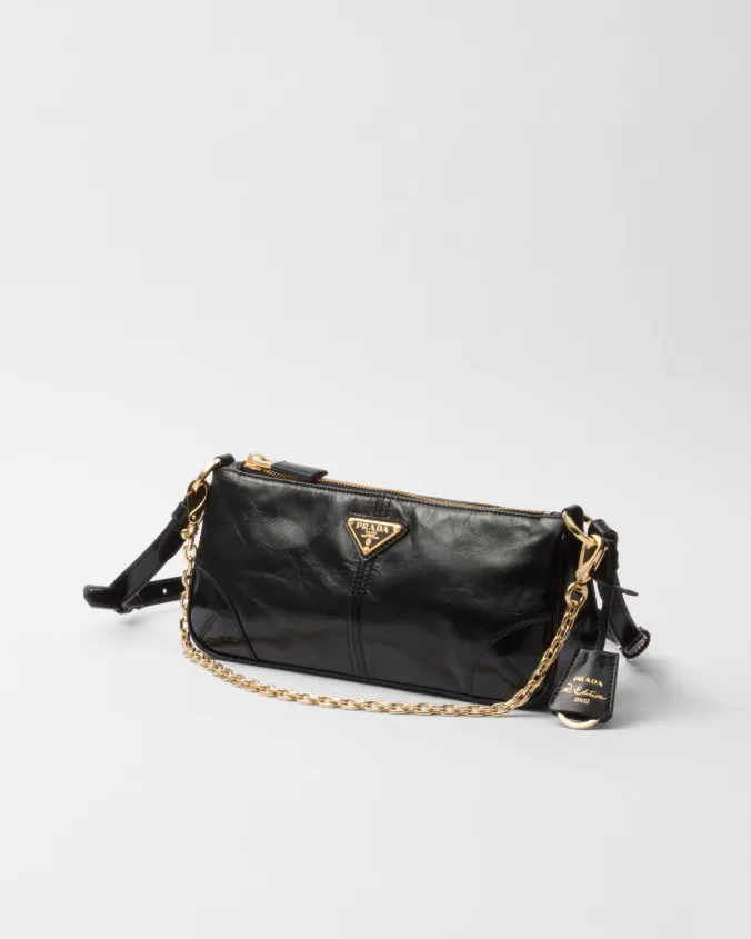 Prada re-edition 2002 medium leather shoulder bag