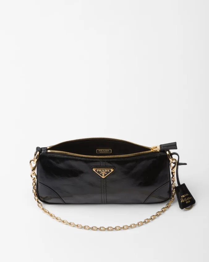 Prada re-edition 2002 medium leather shoulder bag