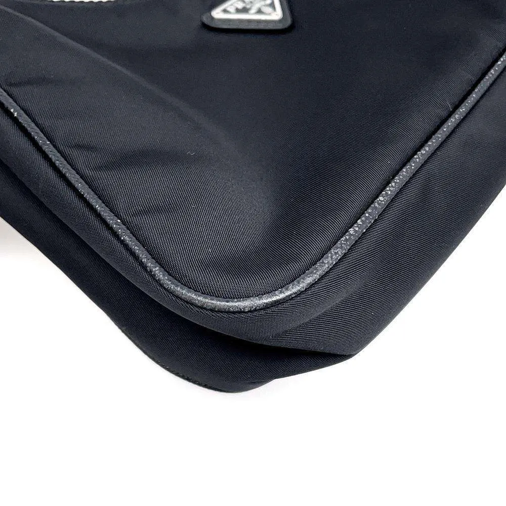 PRADA Shoulder Bag Re-Edition 2005 Black 1BH204 Nylon