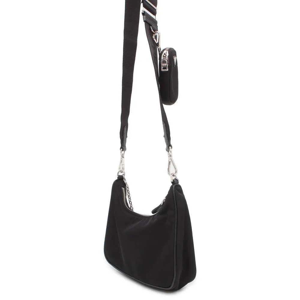 PRADA Shoulder Bag Re-Edition 2005 Black 1BH204 Nylon