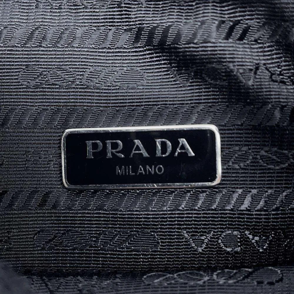 PRADA Shoulder Bag Re-Edition 2005 Black 1BH204 Nylon