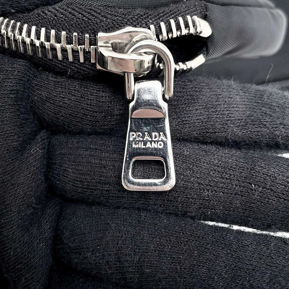 PRADA Shoulder Bag Re-Edition 2005 Black 1BH204 Nylon