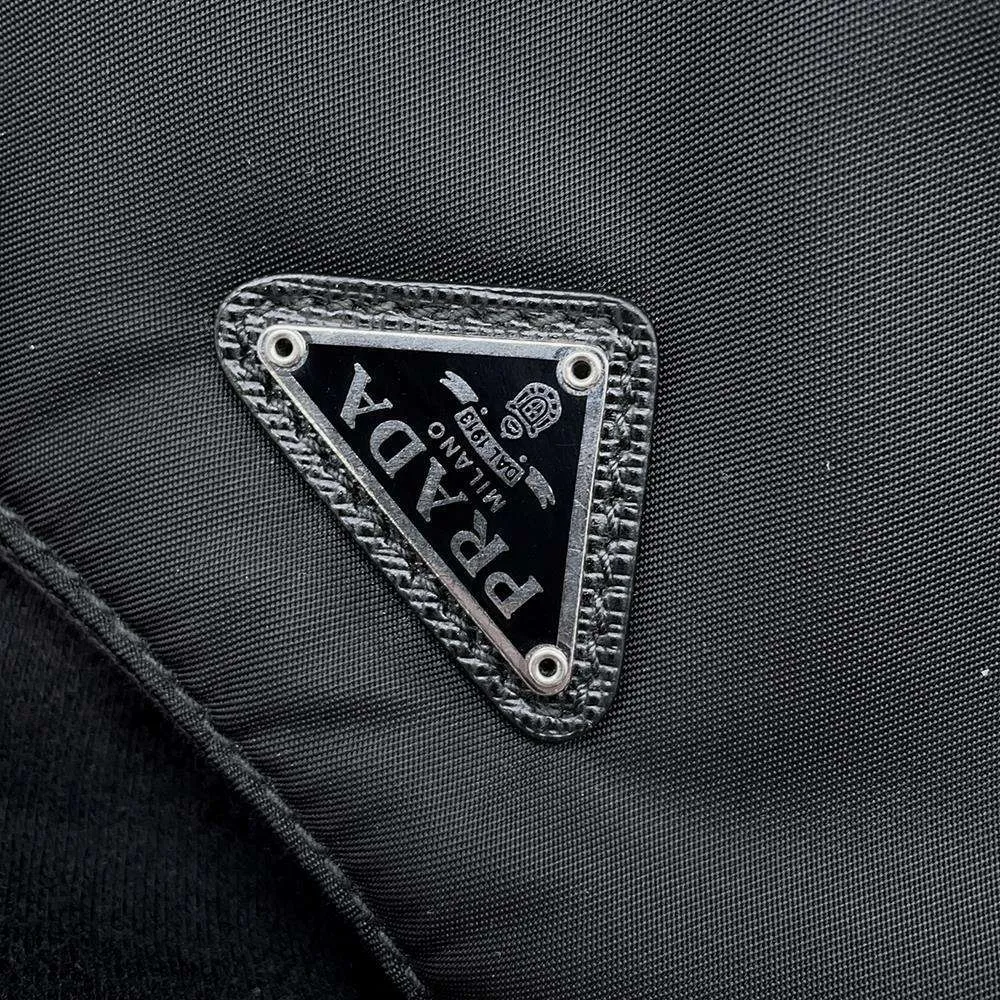 PRADA Shoulder Bag Re-Edition 2005 Black 1BH204 Nylon