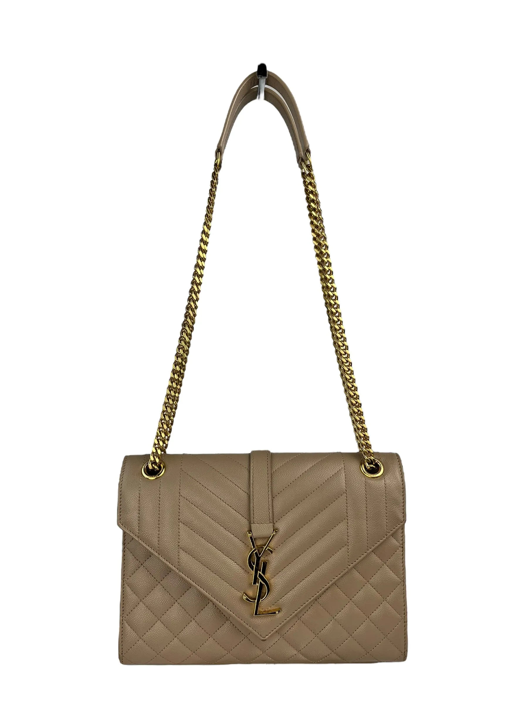 Saint Laurent Envelope Medium Grain De Poudre