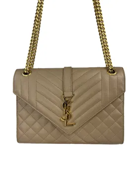 Saint Laurent Envelope Medium Grain De Poudre
