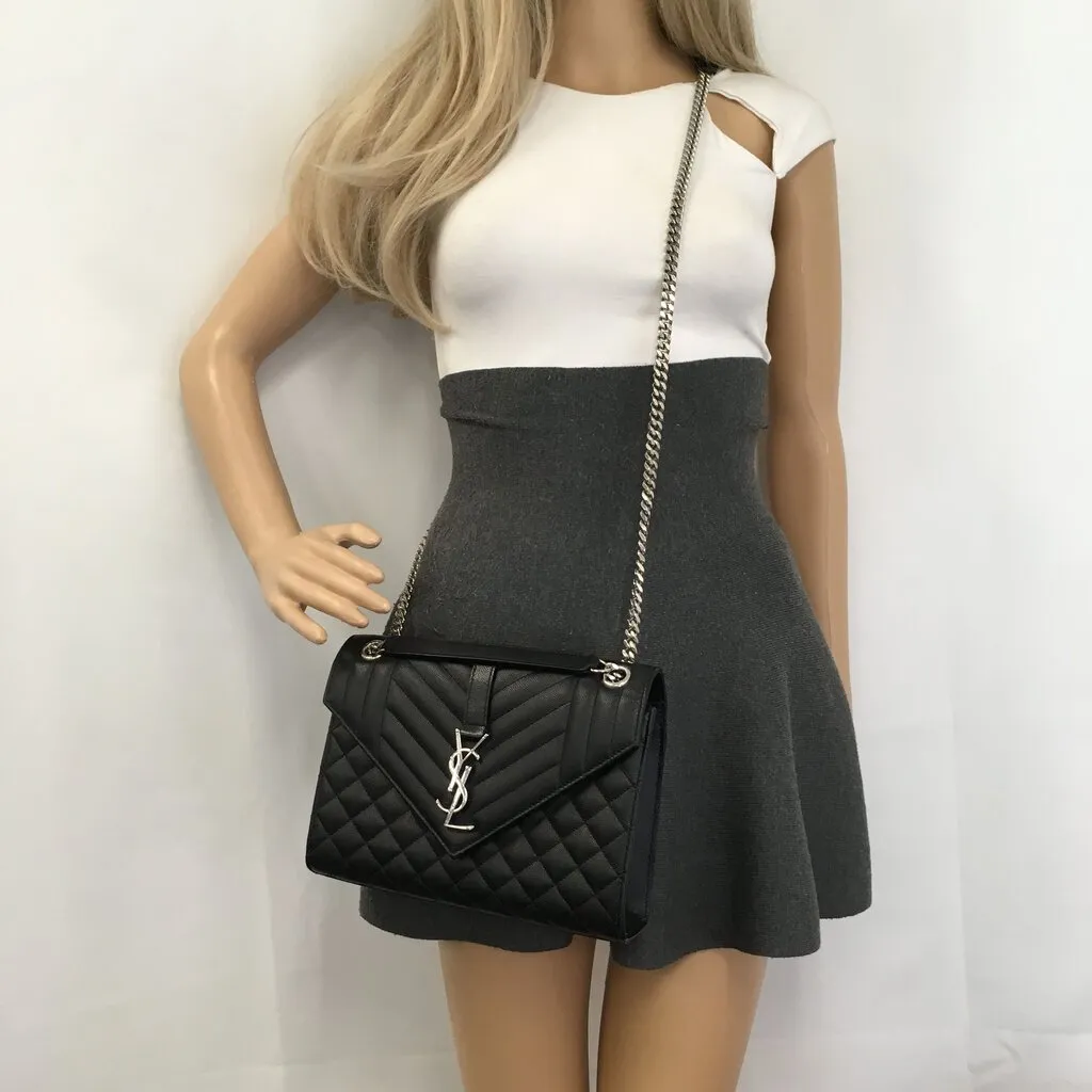 Saint Laurent (YSL) Matelasse Envelope Bag