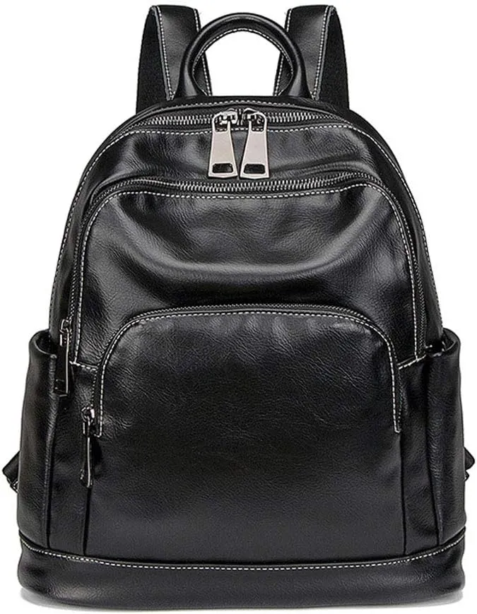 Women Backpack Purse Zocunuio Vintage Leather Knapsack Convertible Anti-theft Fashion Ladies Shoulder Bag