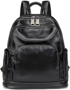 Women Backpack Purse Zocunuio Vintage Leather Knapsack Convertible Anti-theft Fashion Ladies Shoulder Bag