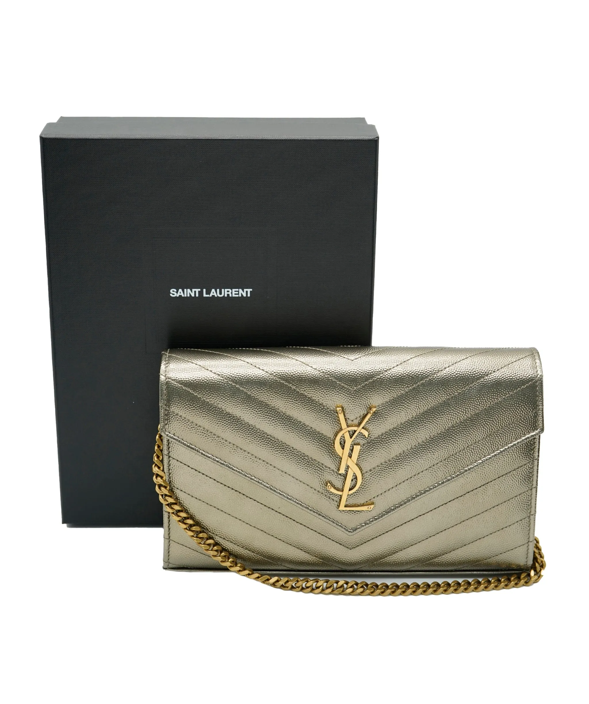YSL gold envelope bag - ALC0381
